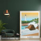 Affiche FOLIOVE du Phare de Biarritz - 3 tailles