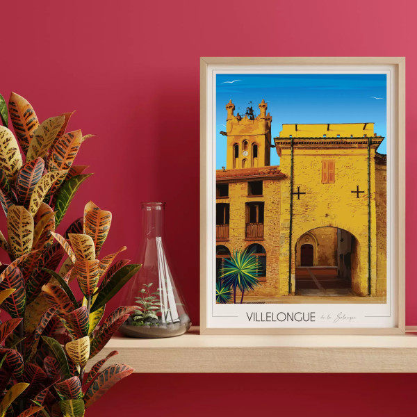 Affiche FOLIOVE de Villelongue de la Salanque - 3 tailles