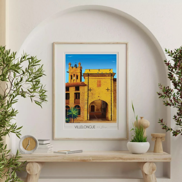 Affiche FOLIOVE de Villelongue de la Salanque - 3 tailles