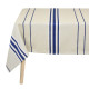 Nappe de table ARTIGA en coton Corda Metis Bleu Elec