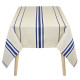 Nappe de table ARTIGA en coton Corda Metis Bleu Elec