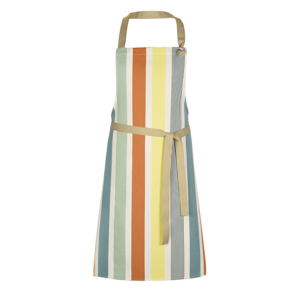 Tablier réglable ARTIGA orange coton bio Garlin Pomme