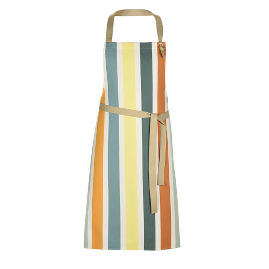 Tablier réglable ARTIGA orange coton bio Garlin Pomme