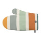 Moufle de cuisine orange ARTIGA 100% coton bio Garlin Pomme