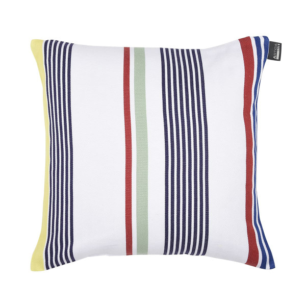 Coussin rayé carré ARTIGA en coton Gastes