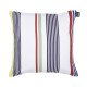 Coussin rayé carré ARTIGA en coton Gastes