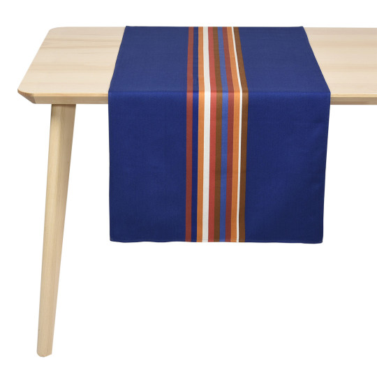 Chemin de table ARTIGA 100% en coton Mauleon Méditerranée