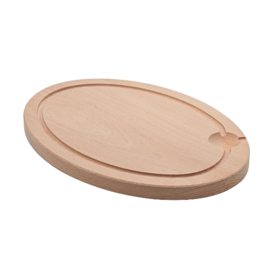 Planche à découper TOURNABOIS ovale en bois massif
