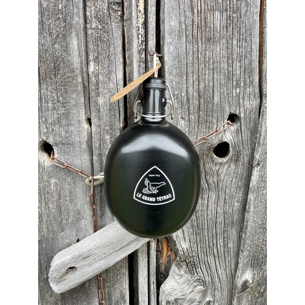 Gourde aluminium LE GRAND TETRAS Originale Ovale 1 litre - 4 coloris