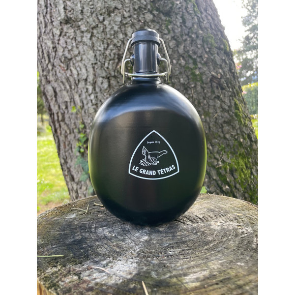 Gourde aluminium LE GRAND TETRAS Originale Ovale 1 litre - 4 coloris