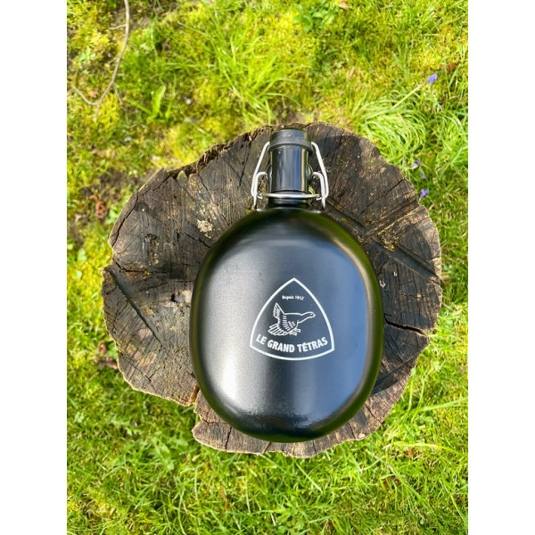 Gourde aluminium LE GRAND TETRAS Originale Ovale 1 litre - 4 coloris