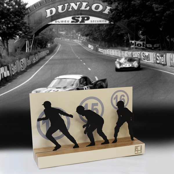 Trophée automobile ERIC HARDY édition limitée "LE MANS" EH.PROFIL - 9 modèles