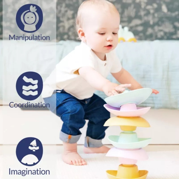 Coffret LE JOUET SIMPLE Eveil et Bain - 2 coloris