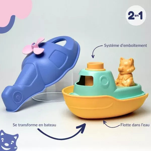 Mon premier Hydravion 2 en 1 LE JOUET SIMPLE - 3 coloris