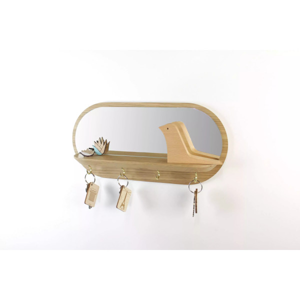 Etagère miroir Moonlight - Reine Mère