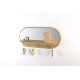 Etagère miroir Moonlight - Reine Mère