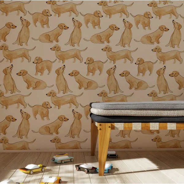 Papier peint SEASON PAPER Teckels