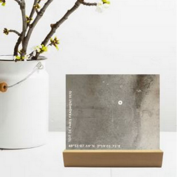 Morceau de TOIT DE PARIS Fragment authentique