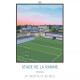 Affiche CHISTERA du stade de la Rabine à Vannes 50x70cm
