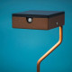 Borne solaire LYX LUMINAIRES Tee avec détecteur de présence