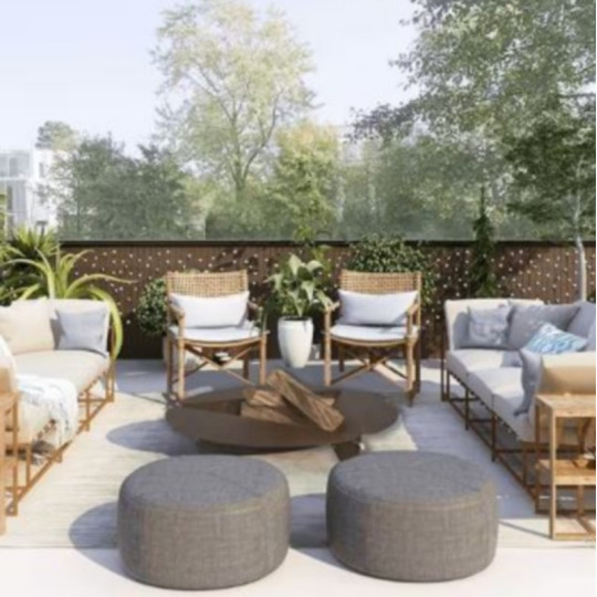 Brasero de sol OYAT Bonne Anse feu de camp - 3 tailles