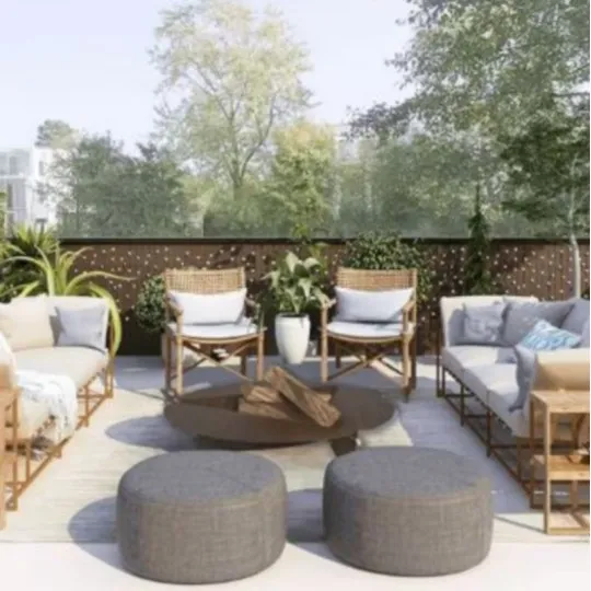 Brasero de sol OYAT Bonne Anse feu de camp 100cm