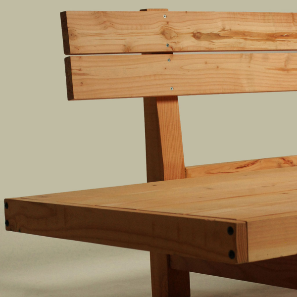 Canapé d'extérieur Yucca Ladivine Jardine en bois Douglas