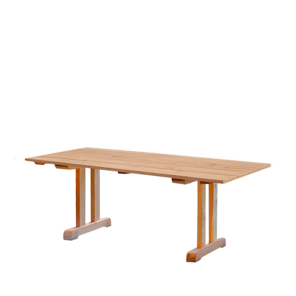 Table de jardin Stippa Ladivine Jardine en bois Douglas