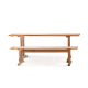 Banc de jardin Stippa Ladivine Jardine en bois Douglas