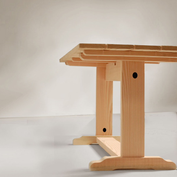 Table d'extérieur Melissa Ladivine Jardine en bois Douglas