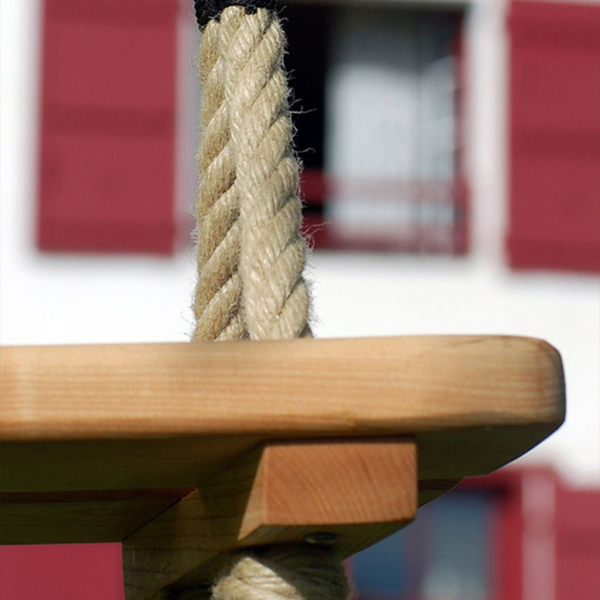 Balançoire de jardin Ladivine Jardine en bois de frêne