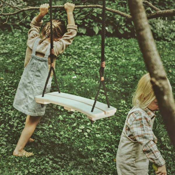 Balançoire de jardin Ladivine Jardine en bois de frêne