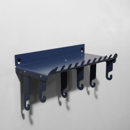 Étagère murale NAKLIS HOME Mini-15 avec crochet - 5 coloris