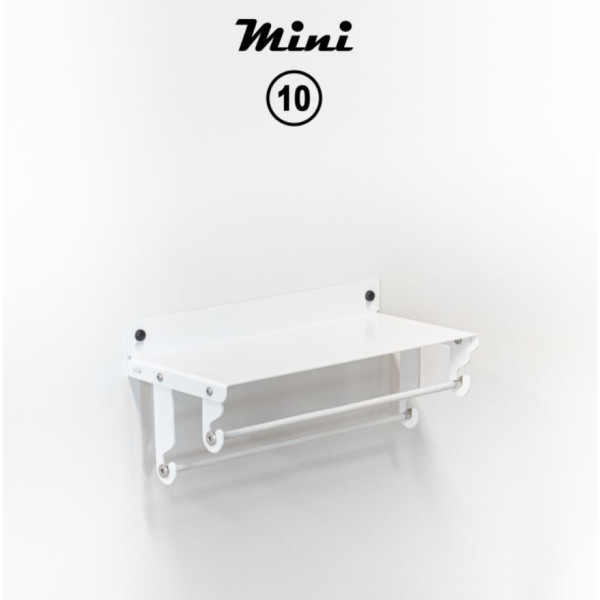 Étagère murale NAKLIS HOME Mini-10 avec dérouleur - 5 coloris