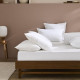 Oreiller naturel ESSIX Moelleux plumettes et duvet de canard - 2 tailles