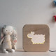 Veilleuse en bois GONE'S Mouton