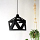 Grande suspension LEEWALIA Origami noire