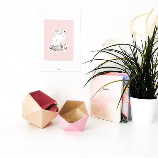 Set de 2 boites LEEWALIA Origami érable - 2 coloris