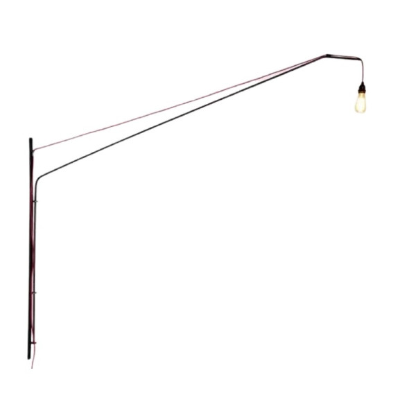 Applique murale déportée CLF CREATION Turkana en métal brut