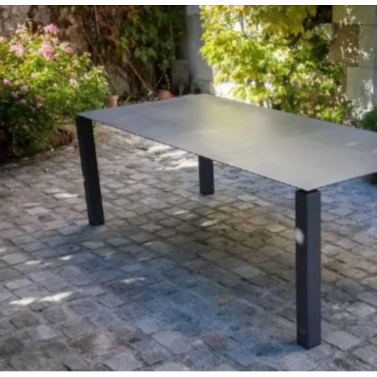 Table de repas d'extérieur CLF CREATION Eyre 195x90x75cm