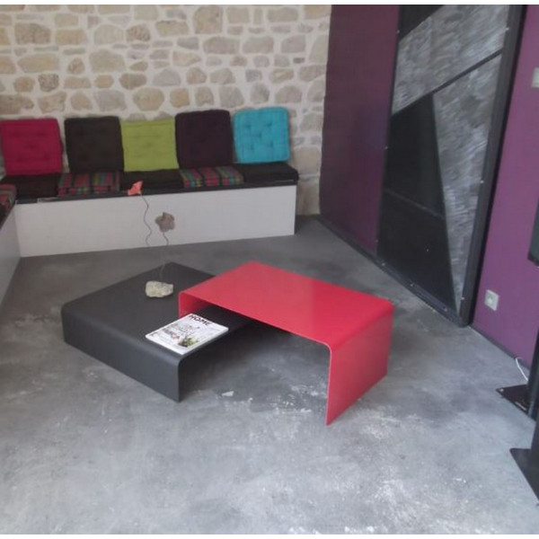 Set de 2 tables basses gigognes CLF CREATION