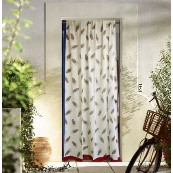 Rideau de porte TOISON D'OR Cigales 140x225cm