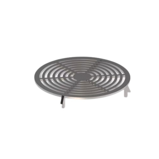 Grille pour brasero JE SUIS ART en acier - 2 modèles (haute ou basse)