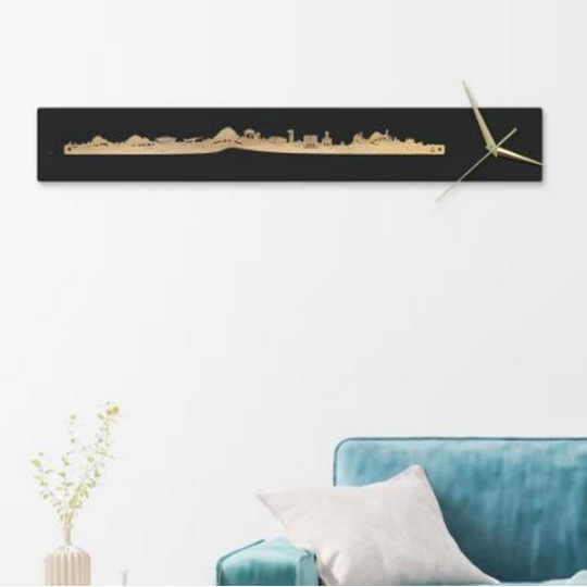 Horloge murale JE SUIS ART Saint-Étienne