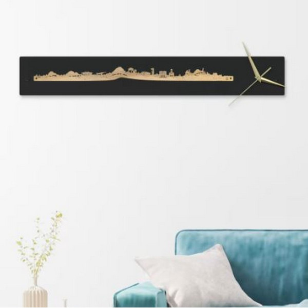 Horloge murale JE SUIS ART Saint-Étienne