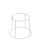 Support pour Plateau de fruits de mer Sabatier 36cm inox