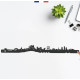 Silhouette murale Skyline JE SUIS ART ville de Lyon – 3 tailles