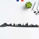 Silhouette murale Skyline JE SUIS ART ville de Clermont-Ferrand – 3 tailles