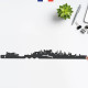 Silhouette murale Skyline JE SUIS ART ville d'Avignon – 2 coloris 3 tailles