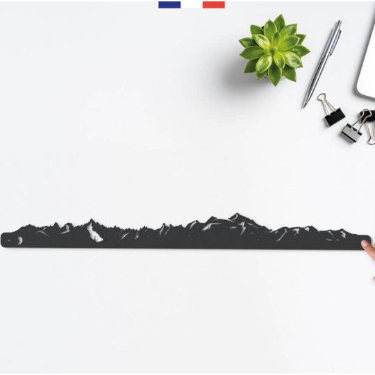 Silhouette murale Skyline JE SUIS ART Mont Blanc – 3 tailles